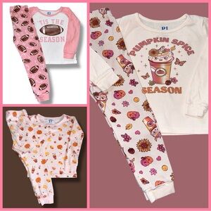 Toddler Girl Pajamas Size 3T